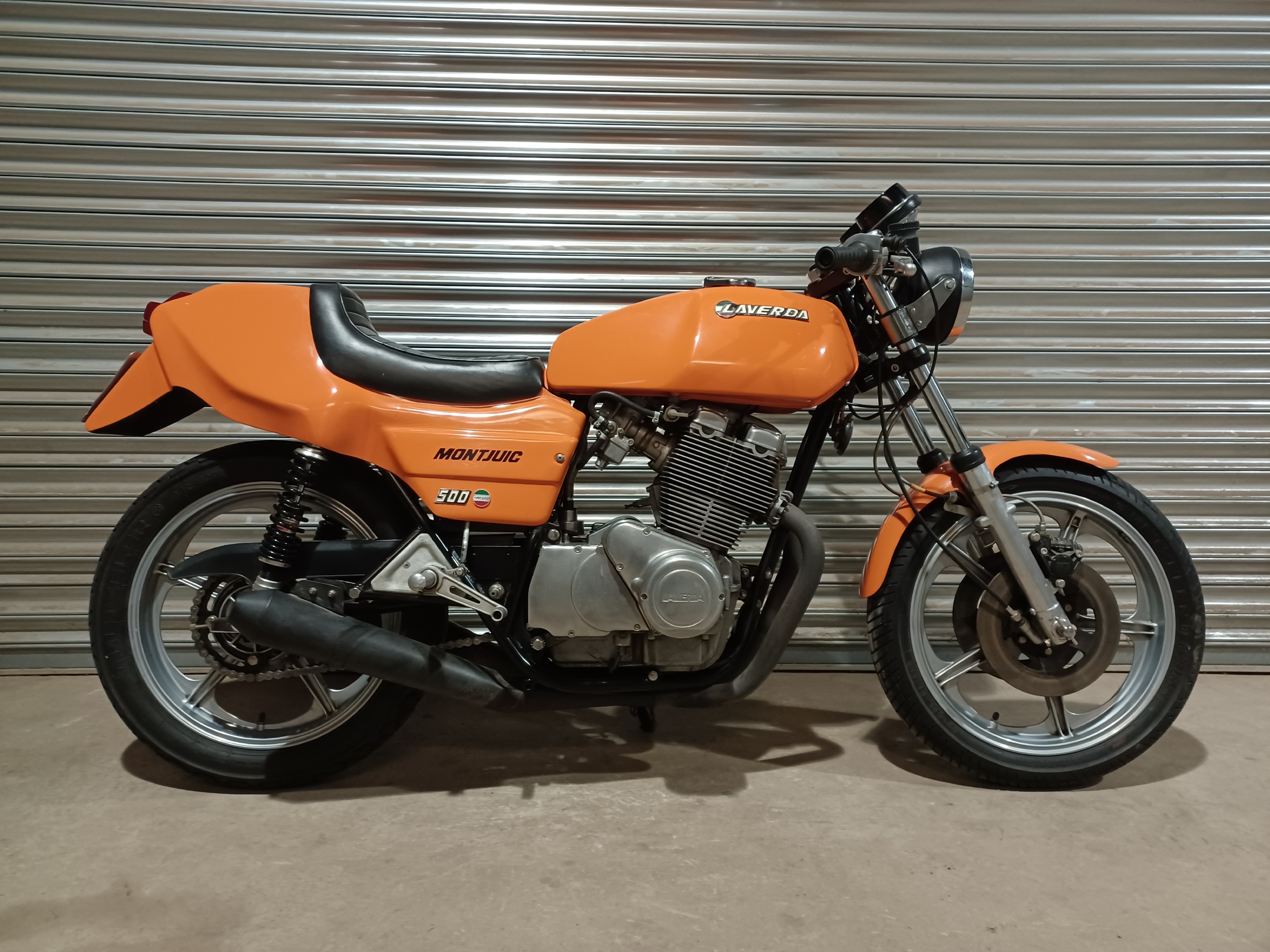 LAVERDA MONTJUIC MK1 500cc RARE BIKE WITH SLATER BROTHERS AUTHENTIFICATION - Image 2