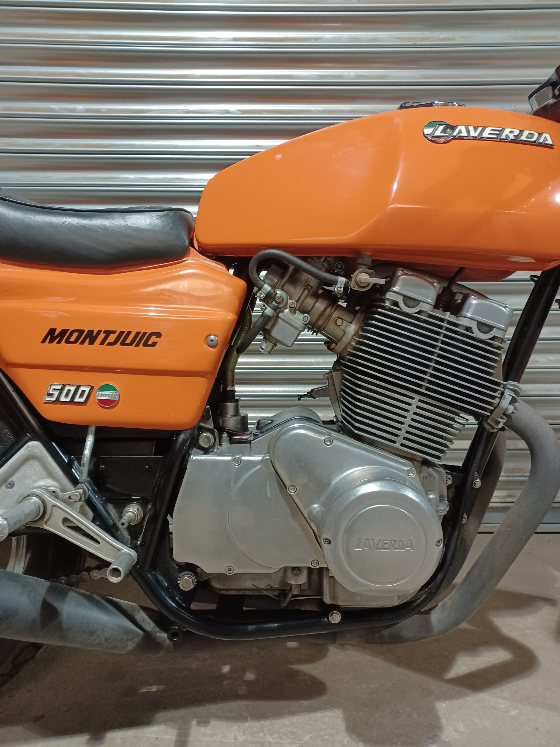 LAVERDA MONTJUIC MK1 500cc RARE BIKE WITH SLATER BROTHERS AUTHENTIFICATION - Image 6