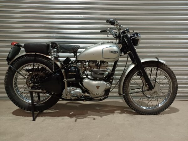 TRIUMPH TR5 TROPHY 500cc 1947 PRE-PRODUCTION / EXPERIMENTAL / DEVELOPMENT BIKE WITH V5C & PROVENANCE