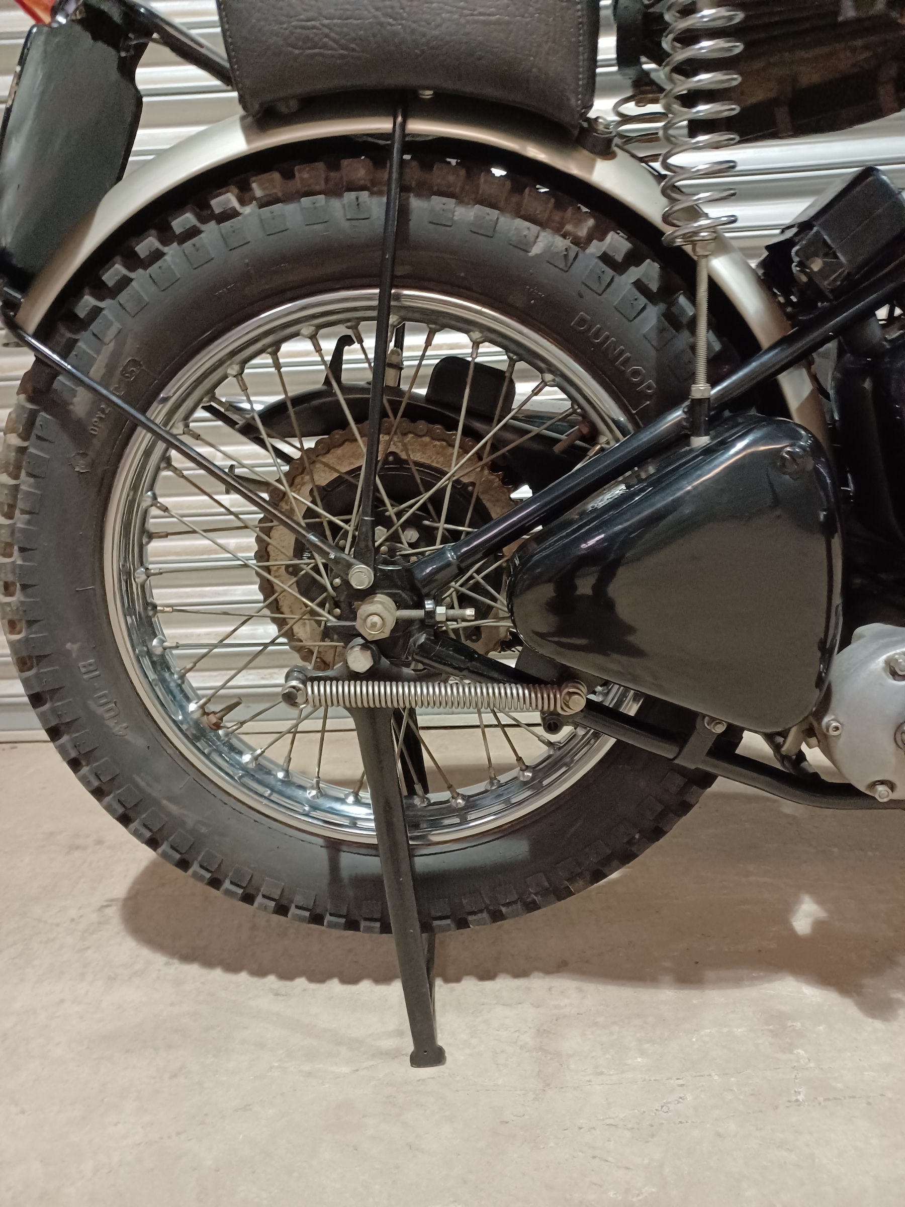 TRIUMPH TR5 TROPHY 500cc 1947 PRE-PRODUCTION / EXPERIMENTAL / DEVELOPMENT BIKE WITH V5C & PROVENANCE - Image 7