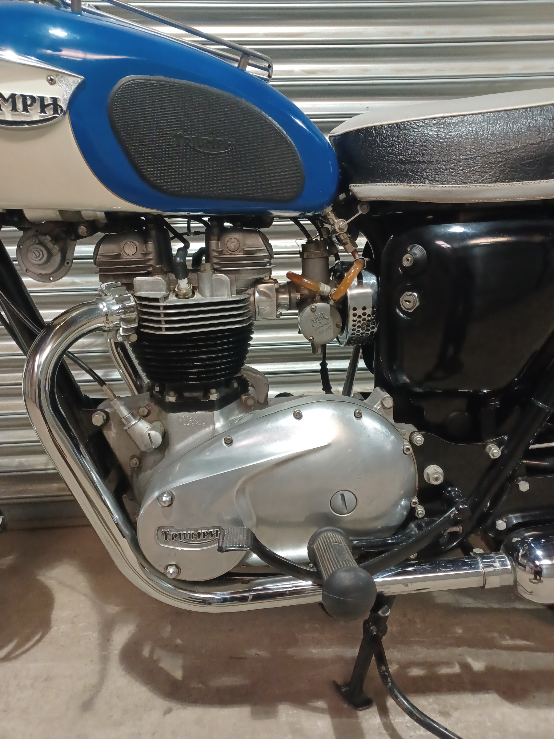 TRIUMPH TROPHY TR6SR 650cc RARE CLASSIC TROPHY WITH MATCHING NUMBERS & V5C - Image 6