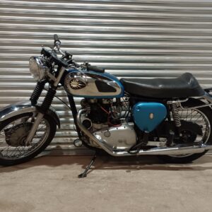 BSA A10 650cc CAFE RACER STYLE WITH V5C & OLD MOT CERTIFICATES