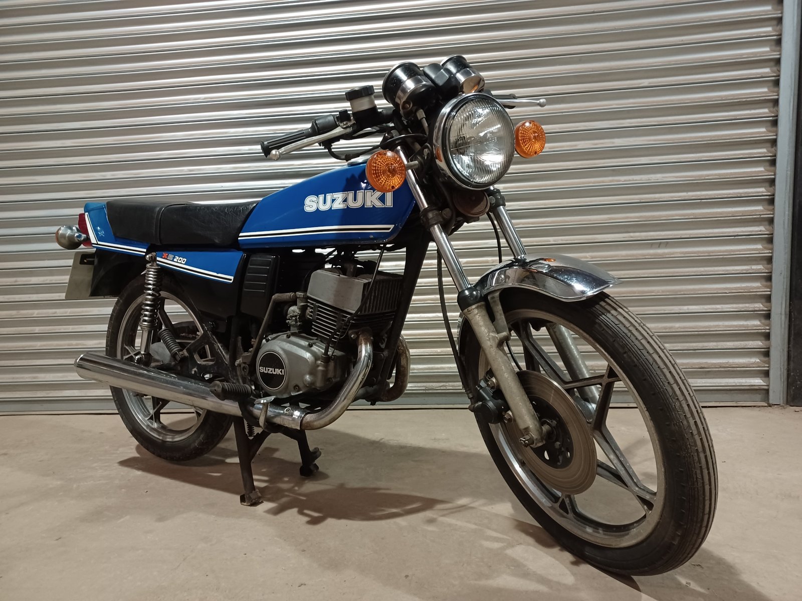 SUZUKI X5 200 STANDARD ORIGINAL CONDITION ELECTRIC START WITH V5C & LOW MILES