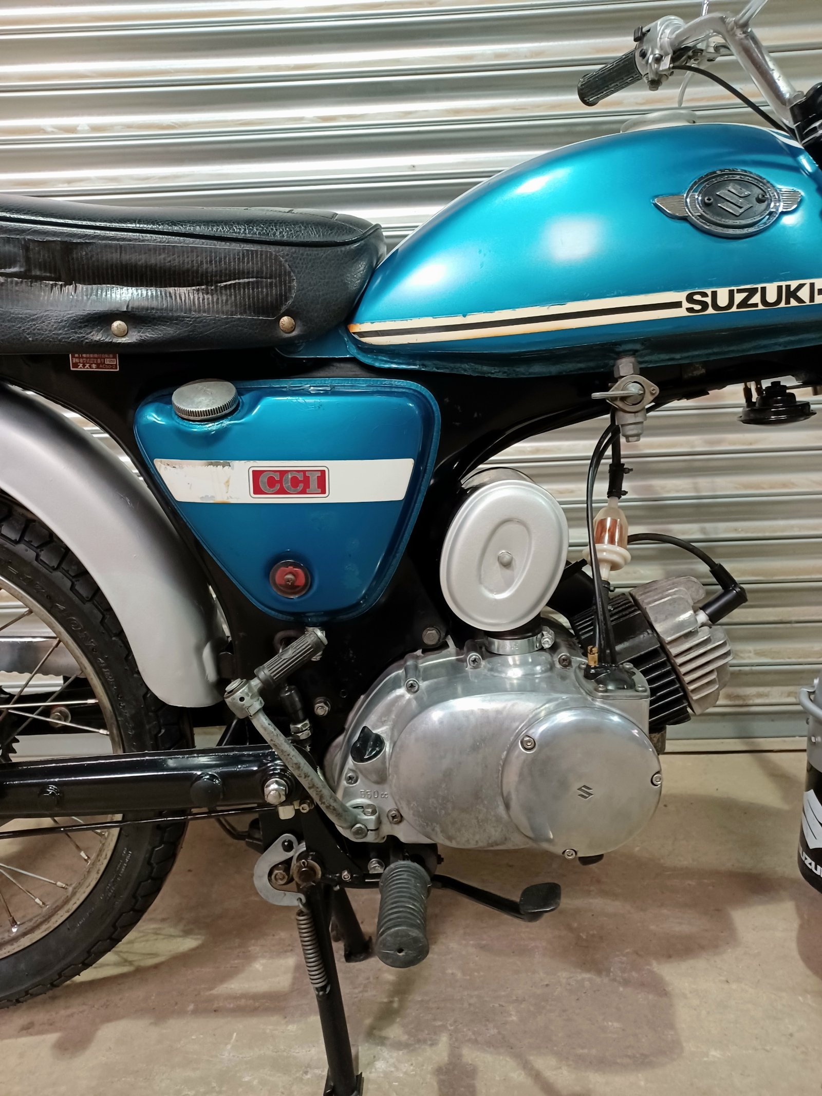 SUZUKI MAVERICK 50cc ORIGINAL UK BIKE VERY RARE WITH V5C REGISTRATION DOCUMENT - Image 7