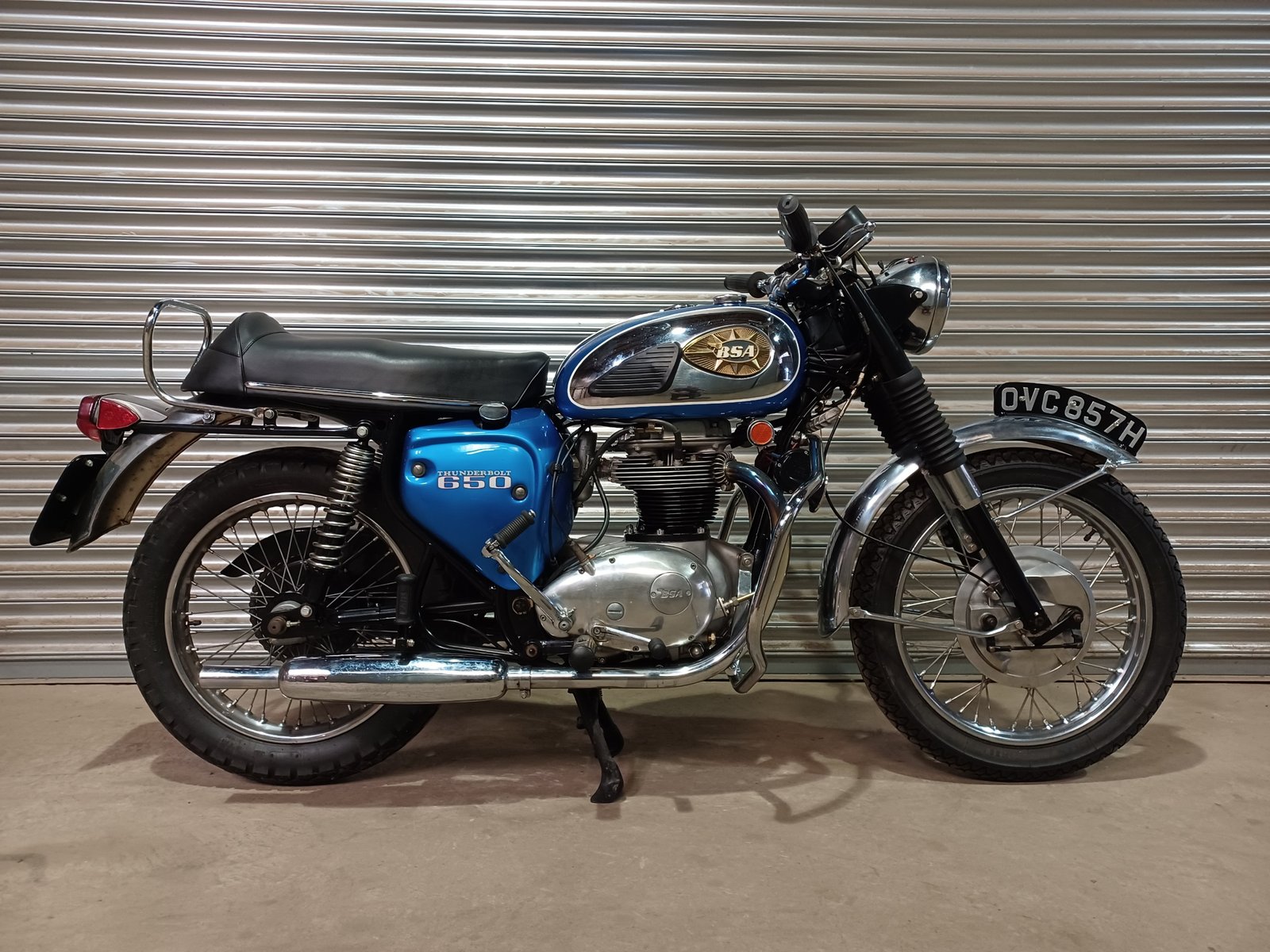 BSA A65 THUNDERBOLT 650cc RESTORED INCLUDING FULL SRM ENGINE REBUILD STUNNING MACHINE