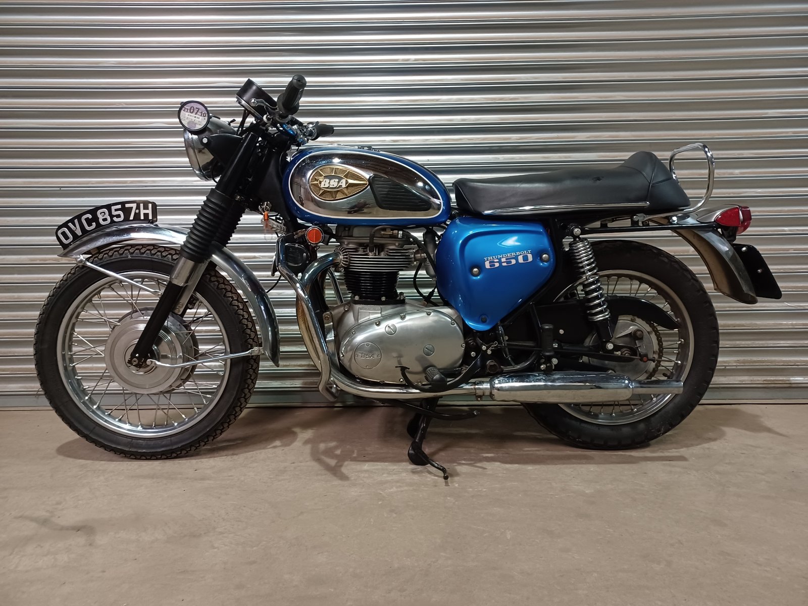 BSA A65 THUNDERBOLT 650cc RESTORED INCLUDING FULL SRM ENGINE REBUILD STUNNING MACHINE - Image 2