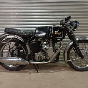 VELOCETTE VENOM 500cc CAFE RACER WITH ALTON ELECTRIC STARTER KIT FITTED